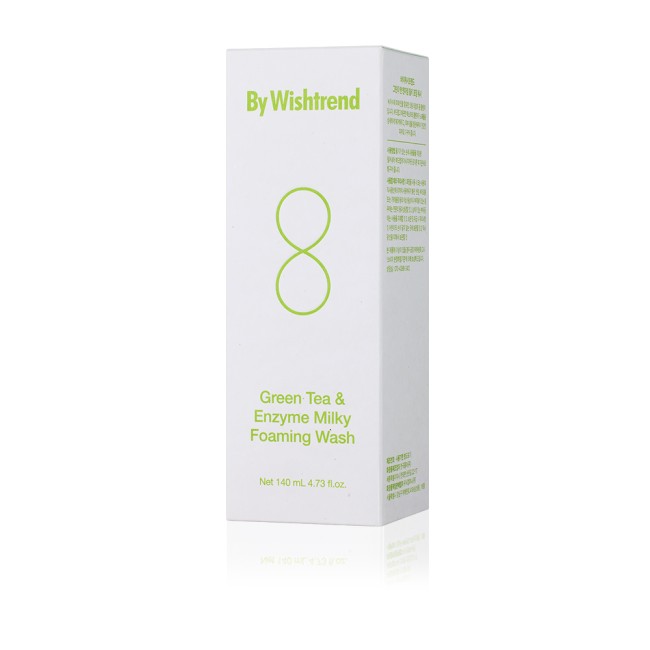 Green Tea & Enzyme Milky Foaming Wash 140ml